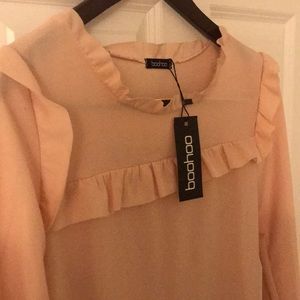 Boohoo Dresses - Pink Ruffle dress Boohoo Dresses - Pink Ruffle dress